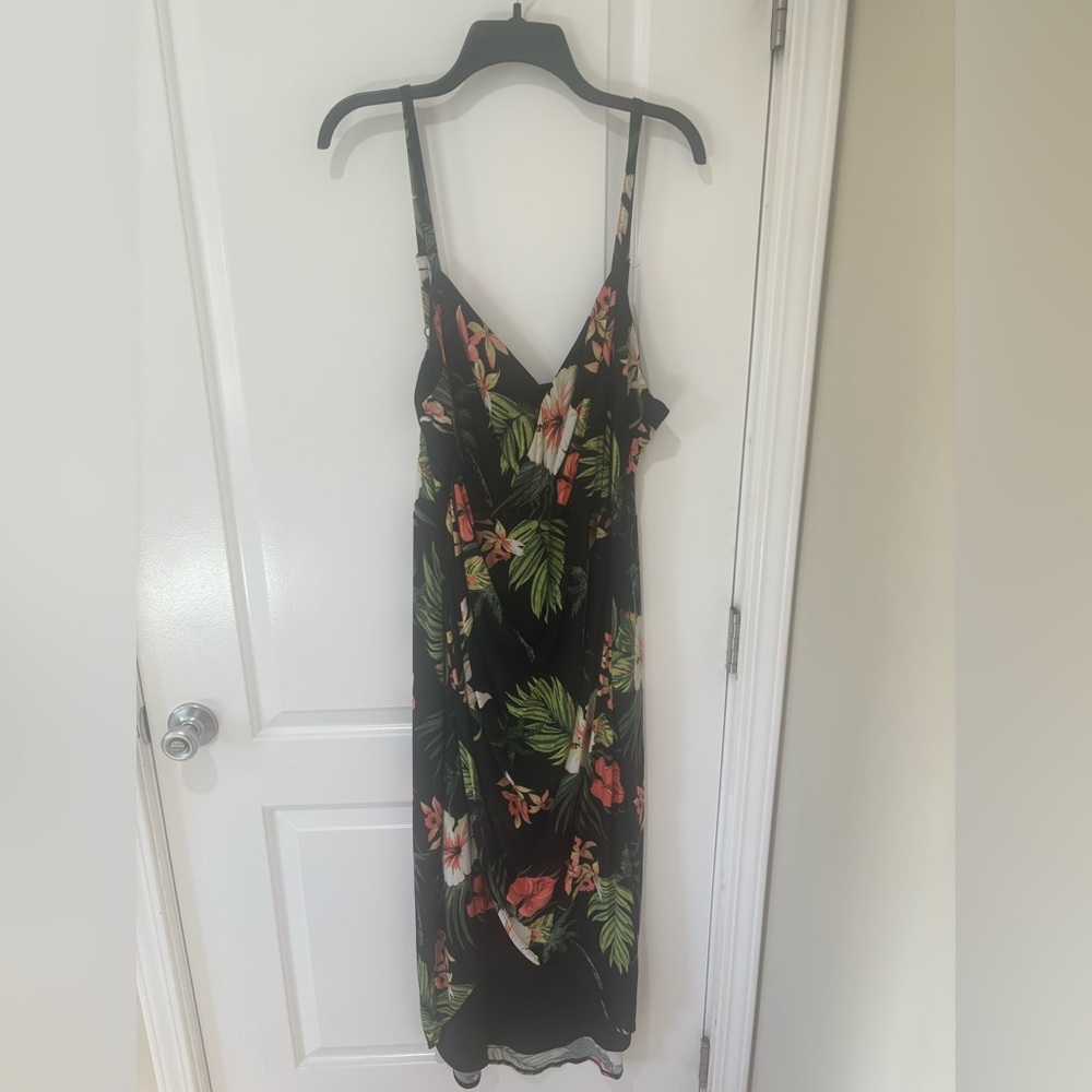 RACHEL Rachel Roy Black Floral Dress